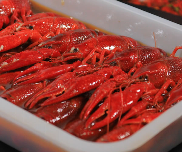 Seasoned crayfish（spicy，garlic）