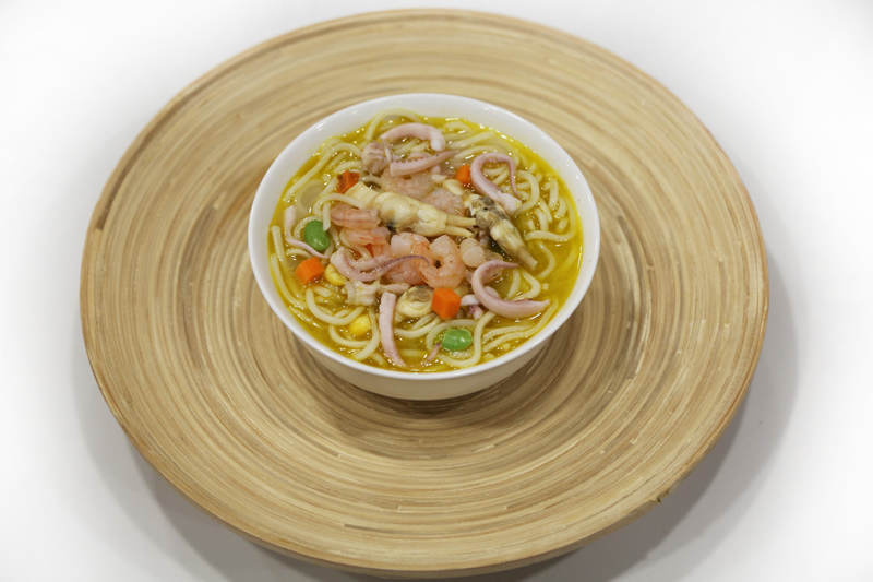 Shrimp noodle soup